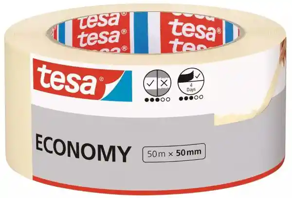 TesaCinta De Enmascarar Masking Economica 50 Mm X 50 M