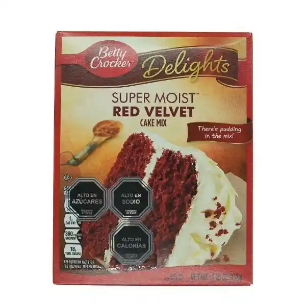 Betty Crocker Torta Roja Red Velvet