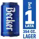 Becker Cerveza Langer en Lata