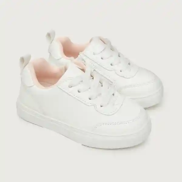 Zapatillas Urbana Niña Blanco Talla 26 Opaline