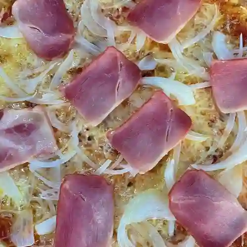 Pizza Mediana Panceta Affumicata