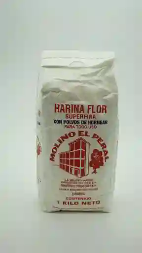 molino El Peral harina flor con polvo