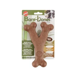 Spot Bam Bones Juguete Para Perro Tipo y Tocino Mediano