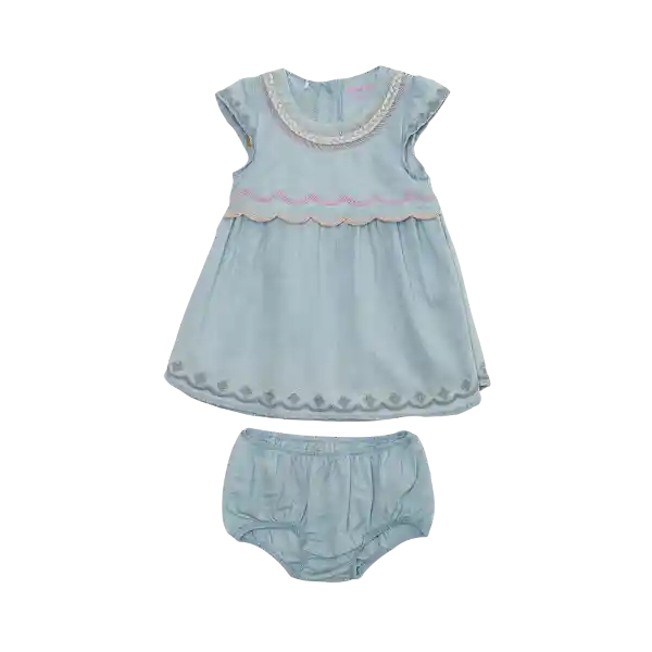 Vestido Bebe Niña Denim Pillin 4 a