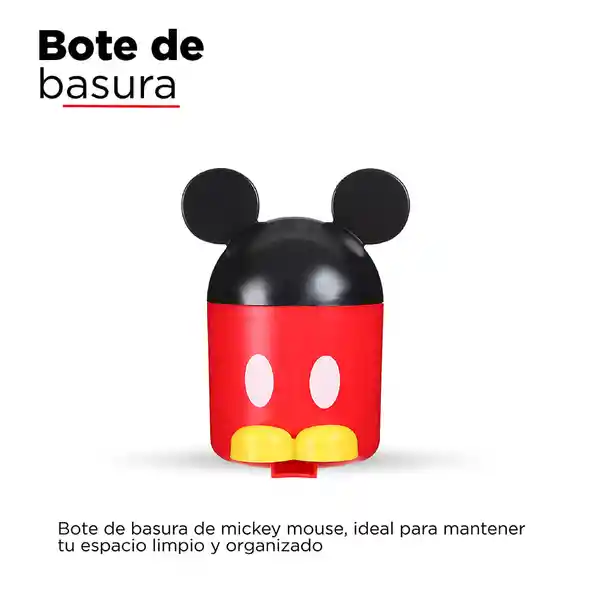 Organizador Papelero Disney Mickey Mouse Tipo Cubeta Miniso