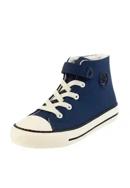 Zapatillas Day To Day Caña Velcro Niño Azul 36 943 Ficcus