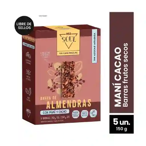 Soul Barra Frutos Secos Wild Cacao Man