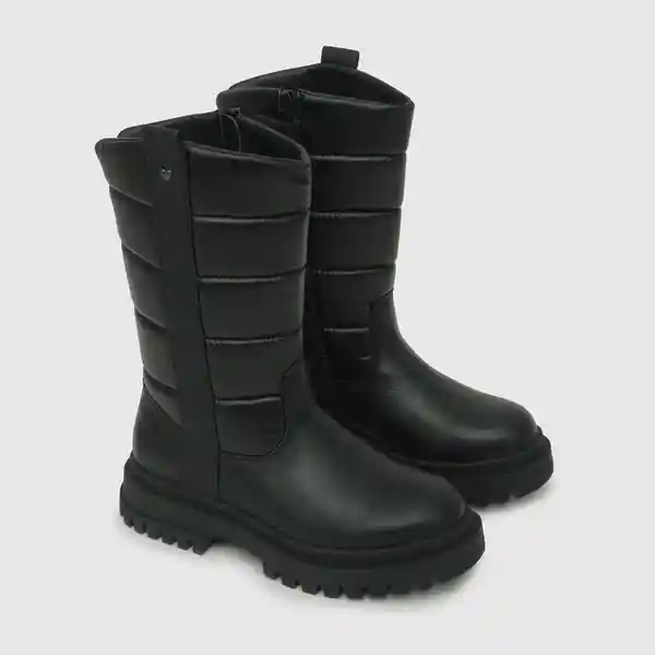 Botas Para Niña Negra Talla 34 Colloky