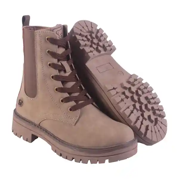 Botas Bototo Niña Beige Talla 34 Pillin