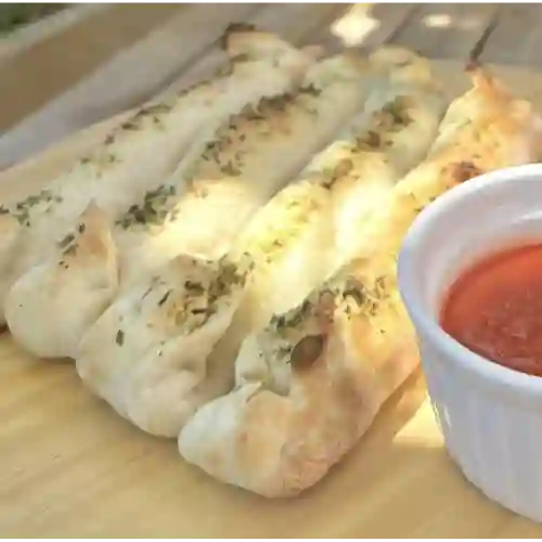 Palitos de Ajo Rellenos con Mozzarella