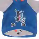 Conjunto Plush Bebe Niño Gris claro Pillin 6 M