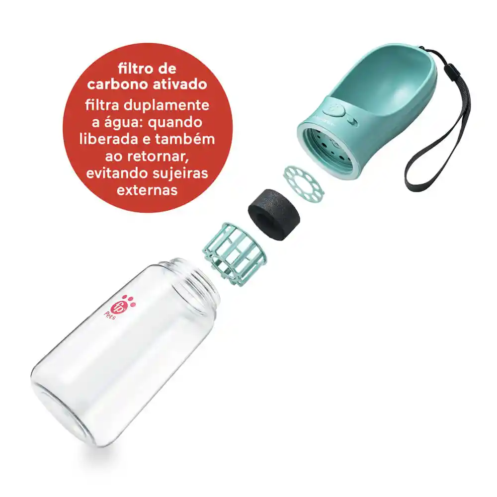 Fisher Price Botella Con Filtro De 550 Ml Verde