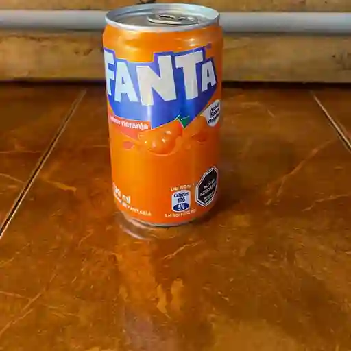 Bebida lata mini 250 ml fanta