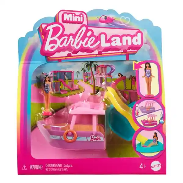 Barbie Juguete Mini Barbieland Vehículo Sorpresa