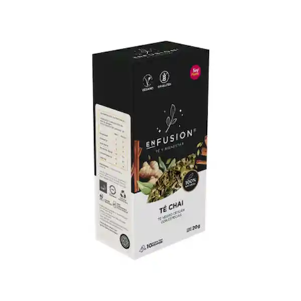 Enfusión Infusión té Chai