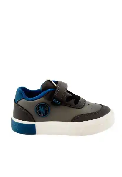 Zapatillas Urbana Velcro Andante Niño Grafito 22 879 Ficcus