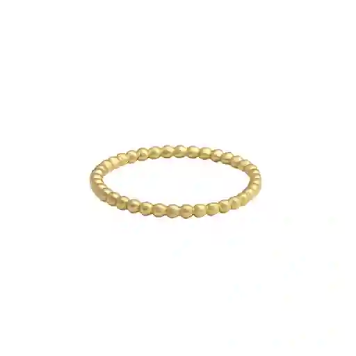 Anillo Circle Baño de Oro Talla 8 Noa Joyas