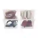 Set de Cajas de Plástico Para Apilar Con Tapa 6 L