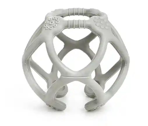 Haakaa Mordedor de Silicona Pelota de Texturas Gris