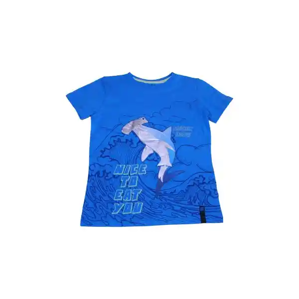 Polera Niño Azul Pillin 4 a