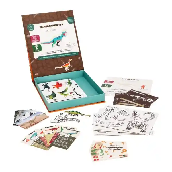 Kit Magnético de Dinosaurios Casaideas