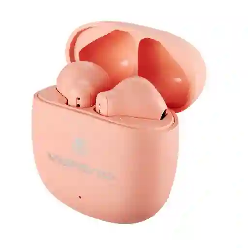 Volkano Audífonos Tws Serie Sleek -Durazno