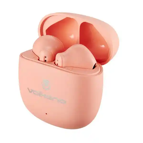 Volkano Audífonos Tws Serie Sleek -Durazno