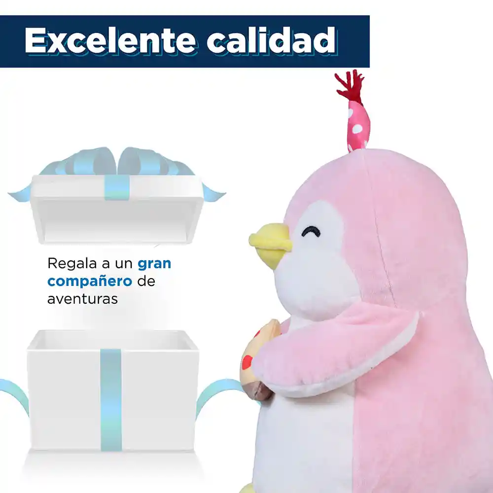 Miniso Pingüino De Peluche