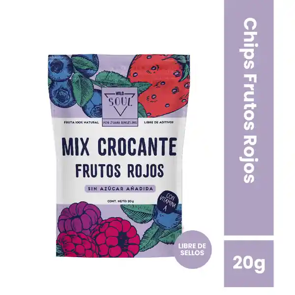 Wild Soul Chip Mix Crocante Frutos Rojos