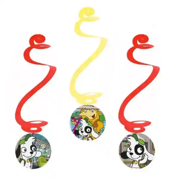 Decoración Colgante Doki x 3