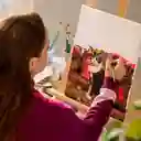 Set Bastidor Con Diseño y Pintura Acrílica 30 x 40 cm Casaideas