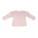 Polera Manga Larga Bebe Niña Beige Pillin 3 M