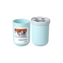 Miniso Taza Portacepillos de Dientes Celeste