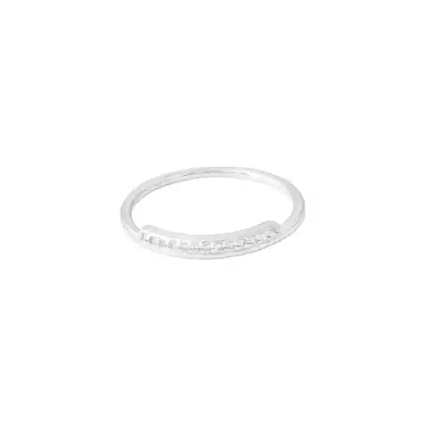 Anillo Platz Plata Talla 5 Noa Joyas