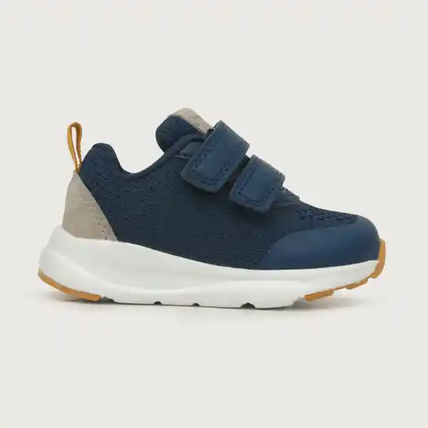 Zapatillas Urbana Velcro Doble Denim Niño Talla 28 Opaline