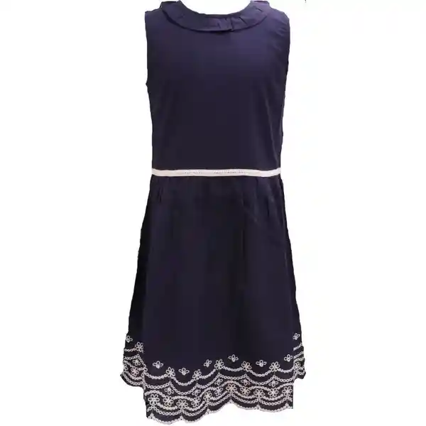 Vestido Manga Corta Fashion Negro Talla 4