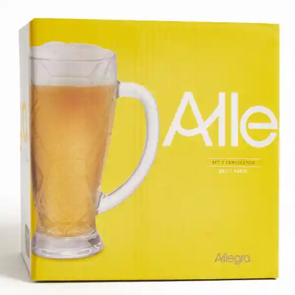 Allegra Set Cervecero Ziel 420 Cc