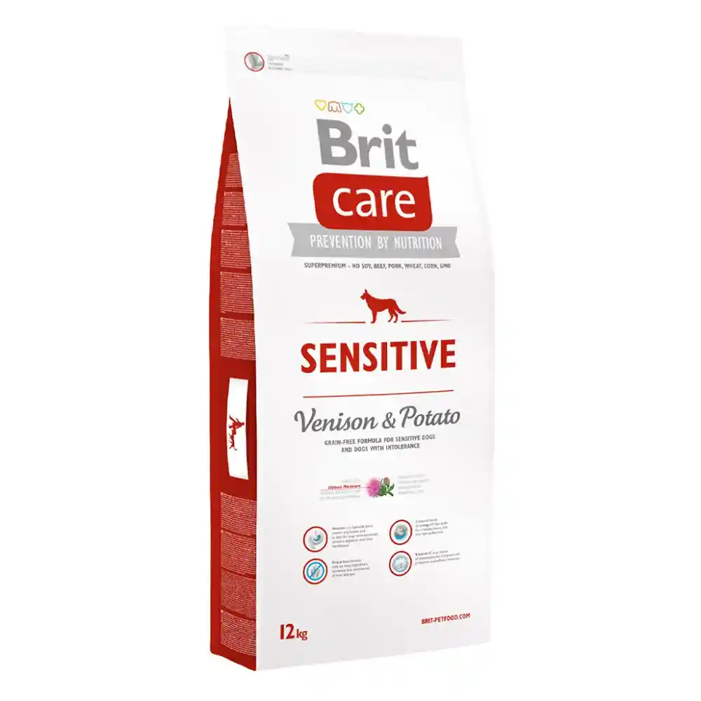 Brit Alimentos Para Perro Sesitive Venison Y Potato 12 Kg