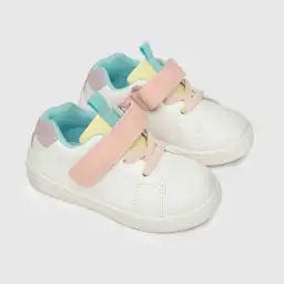 Zapatillas Urbana de Bebé Niña Blanco/White Talla 19 Colloky