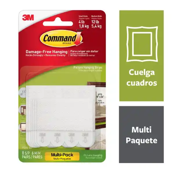 Command Pack Sujeta Cuadros