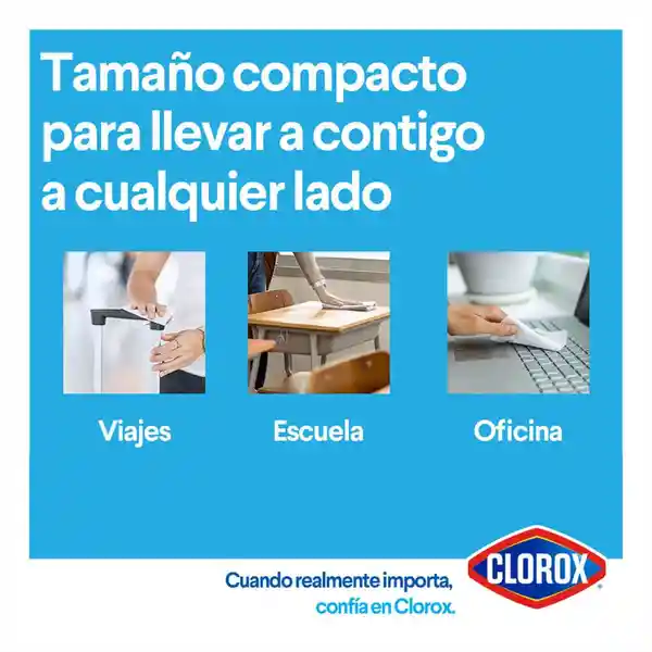 Clorox Toalla Desinfectantes Expert Fresco