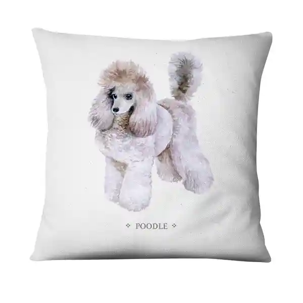 Funda Cojín Poodle