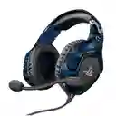 Audífonos Gamer Ps4 Forze-B Trust Azul Gxt 488