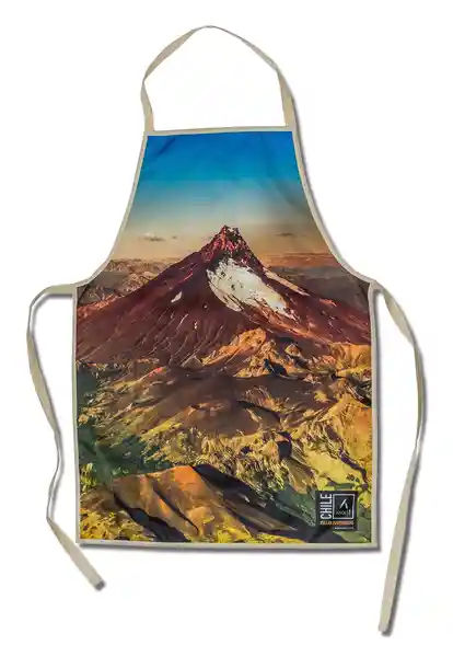 Delantal de Cocina Volcán Puntiagudo
