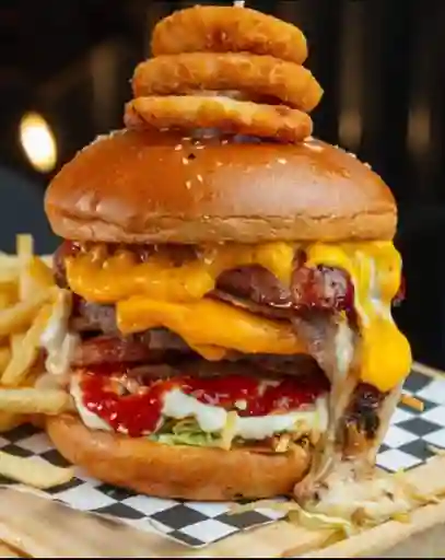 Hamburguesa Rey de Oro