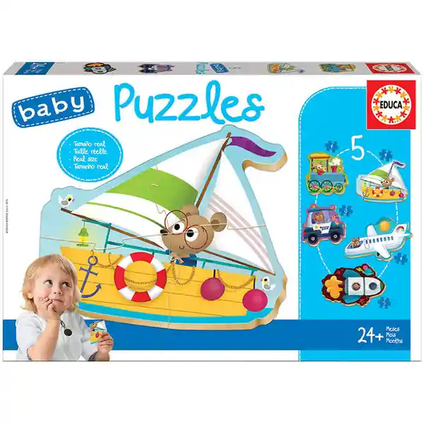 Puzzle Baby Vehículos Ii