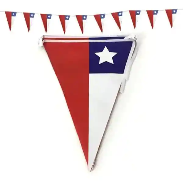 Guirnalda Banderines Chile 3 m