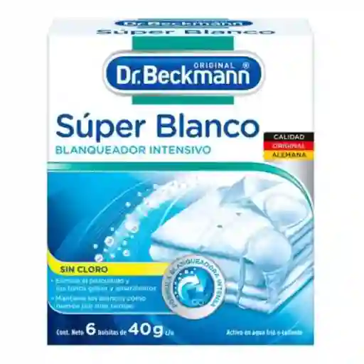 Dr Beckmann Blanqueador Dr.Beckmann Súper Blanco