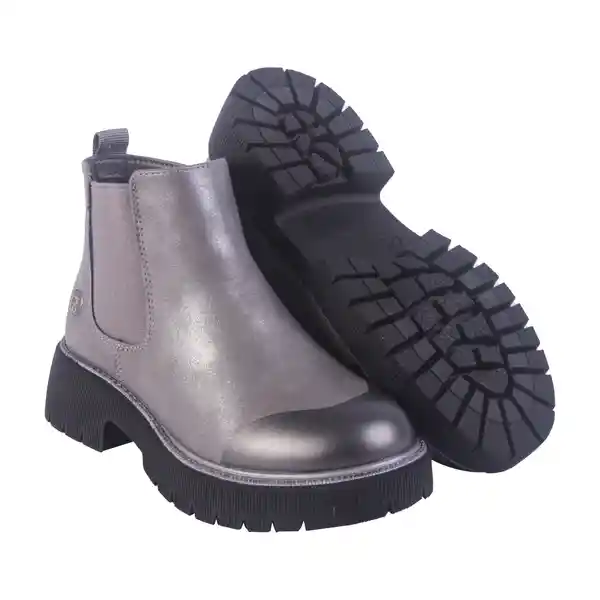 Botines Niña Gris Talla 35 Pillin