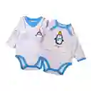 Set Body Manga Larga de Bebé Niño Multicolor Talla 1 M Pillin